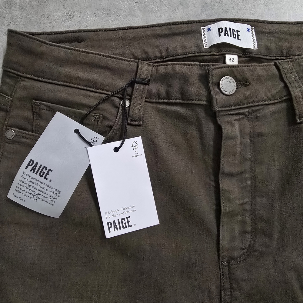 Paige~ Olive Jeans